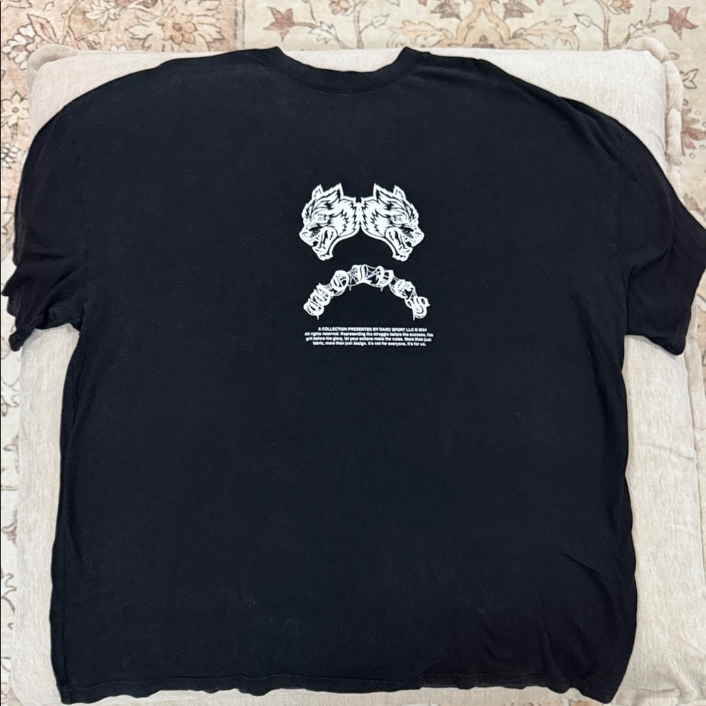 Black Graphic Men's Shirt